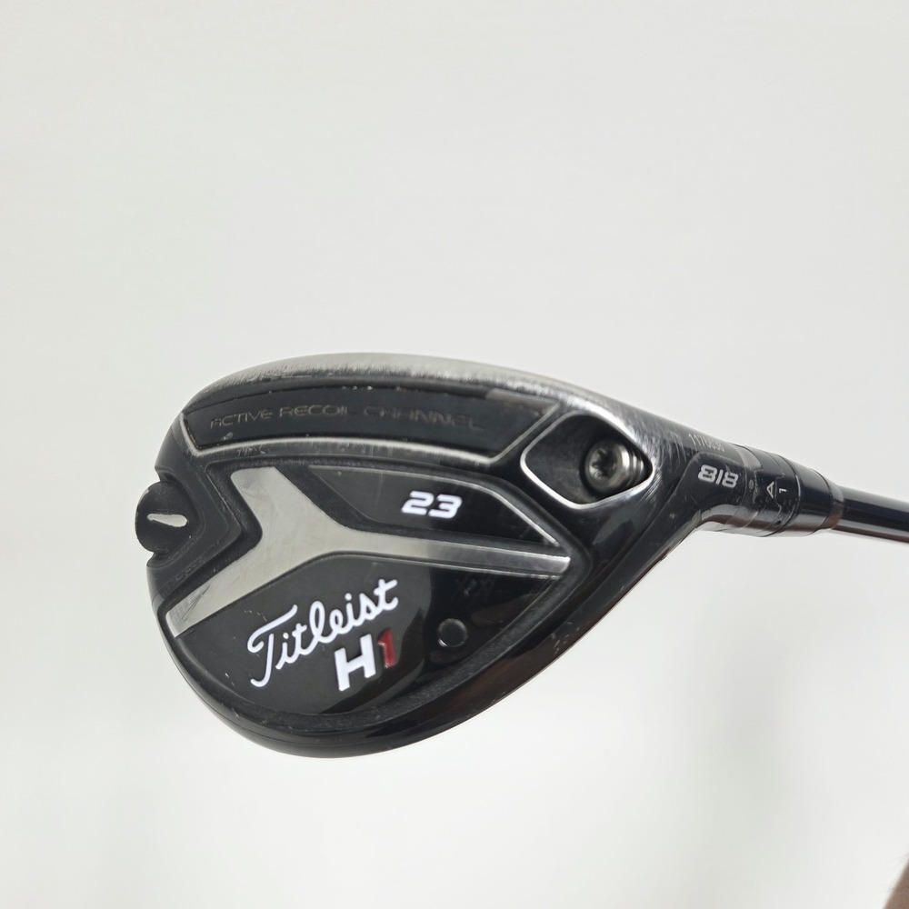 Titleist 818 H1 Hybrid 23° Tense CK Series 70HY Flex-S Graphite Shaft